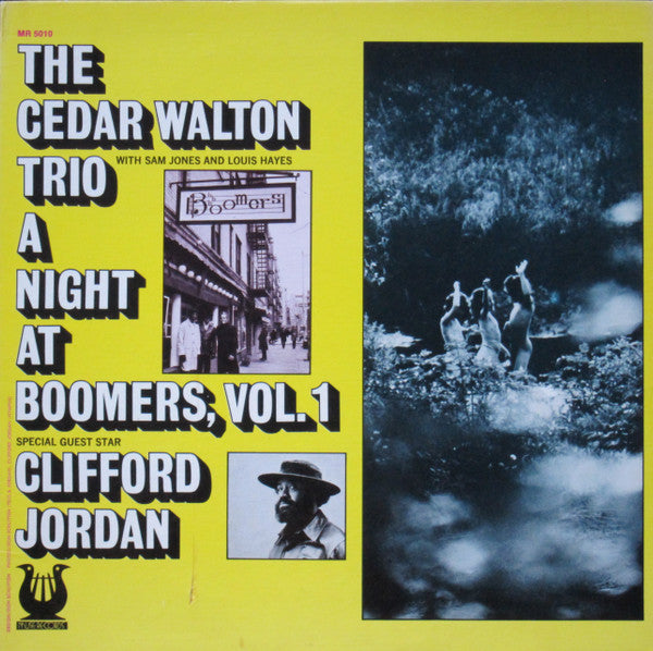 Cedar Walton Trio Special Guest Star Clifford Jordan – A Night At Boomers, Vol. 1 — front cover