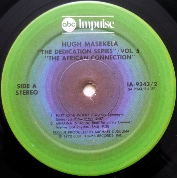 Hugh Masekela – The African Connection – 2xLP, US 1978