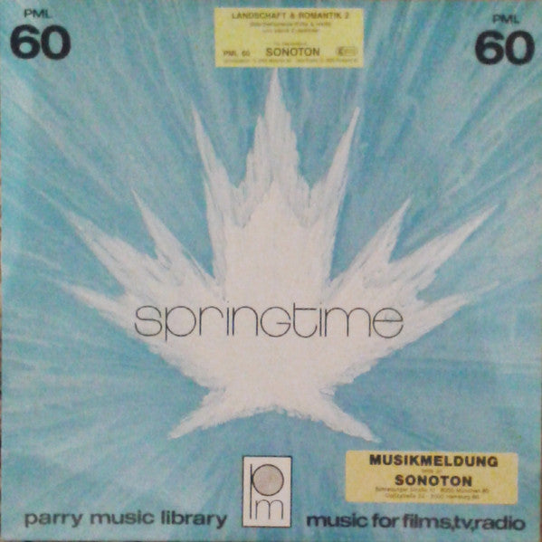 David Snell (2) / John Steinway – Springtime — back cover