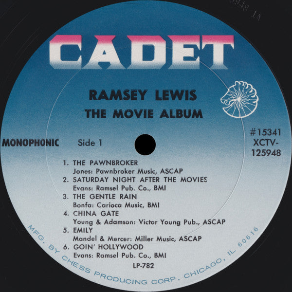 Ramsey Lewis – The Movie Album – LP, US 1967