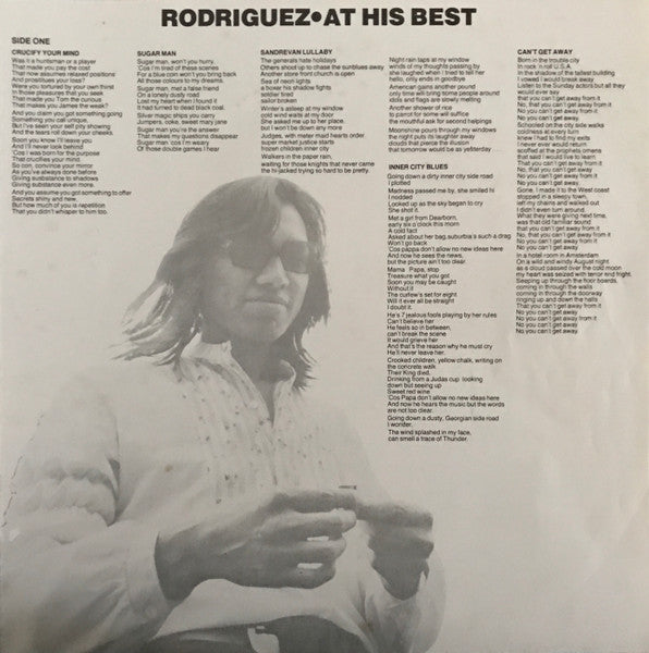 Rodriguez – At His Best (Damaged) – LP, AU 1977