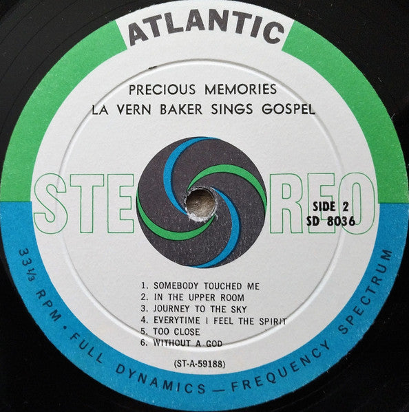 LaVern Baker – Precious Memories (La Vern Baker Sings Gospel) – LP, US 1959