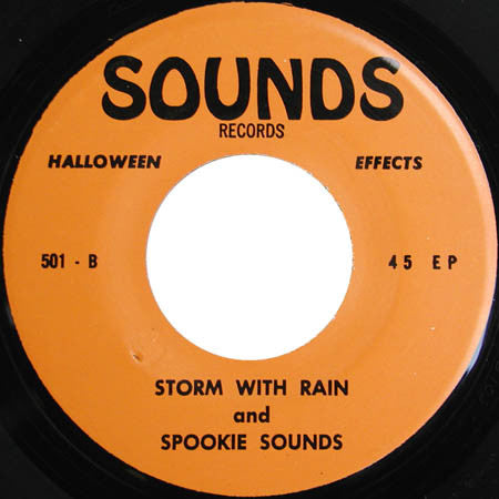 No Artist – Hallowe'en Spooky Sounds – 7", US 1962