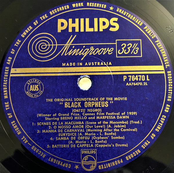 Antonio Carlos Jobim And Luiz Bonfá – The Original Sound Track Of The Movie Black Orpheus (Orfeu Negro) — image 5