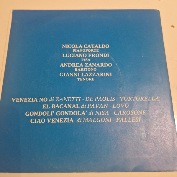 Complesso Folk La Grotta – Venezia No — back cover
