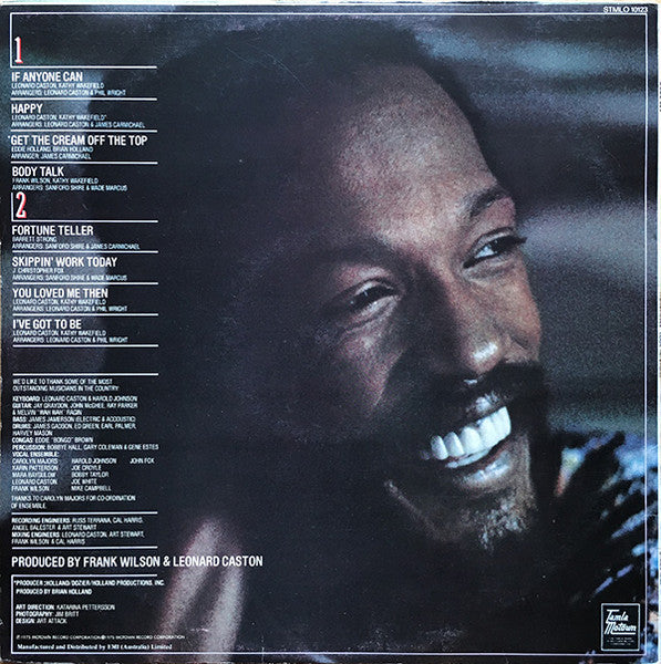 Eddie Kendricks – The Hit Man — back cover