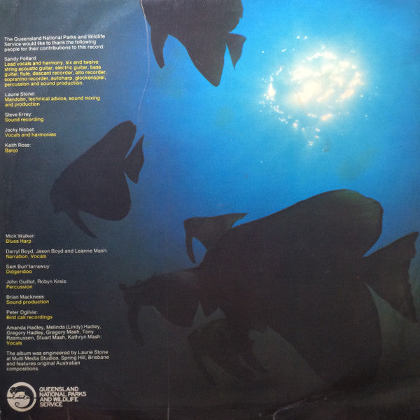 Brian Mackness, Sandy Pollard, Laurie Stone (3) – Nature Songs — back cover