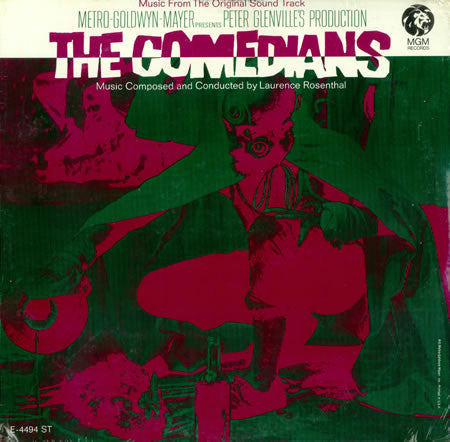 Laurence Rosenthal – The Comedians - Music From The Original Sound Track — front cover