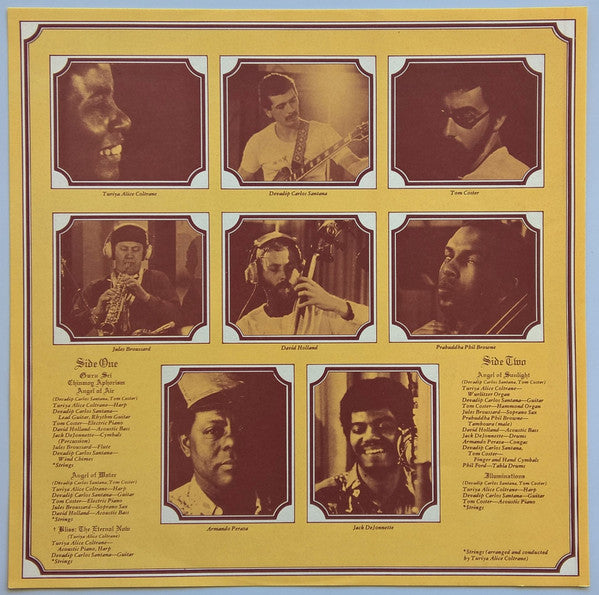 Devadip Carlos Santana & Turiya Alice Coltrane – Illuminations – LP, AU 1974