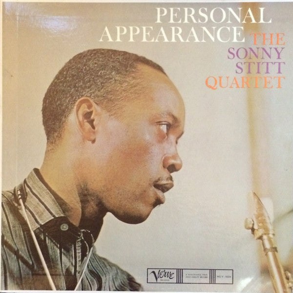 Sonny Stitt Quartet – Personal Appearance — front cover