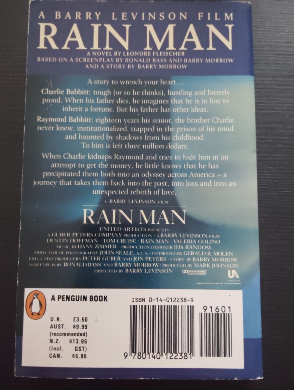 Rain Man — back cover