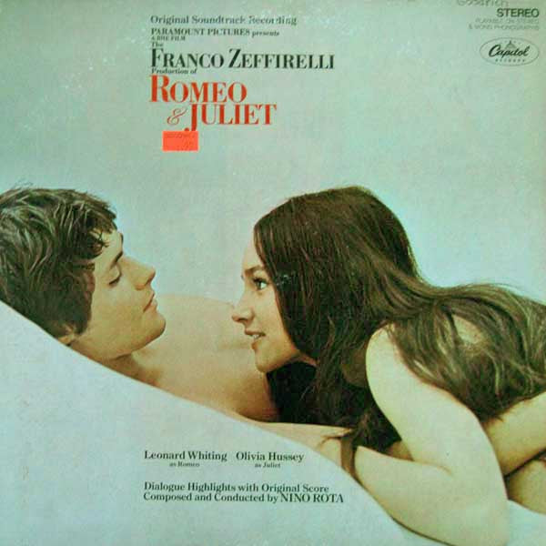 Nino Rota – Romeo & Juliet — front cover