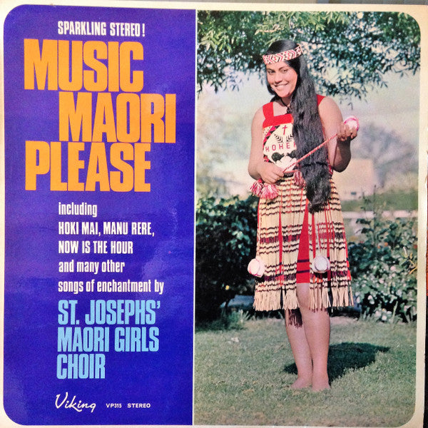 St. Joseph's Maori Girls Choir – Music Maori Please — front cover