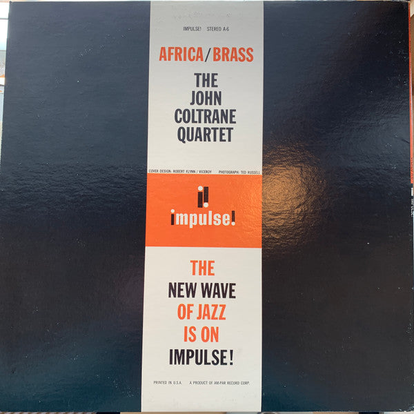 The John Coltrane Quartet – Africa / Brass — back cover