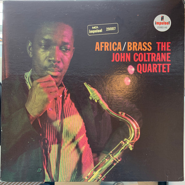 The John Coltrane Quartet – Africa / Brass — front cover