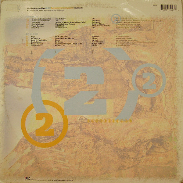 Various – The Freestyle Files Vol.2 (Germany vs. England ?) — back cover