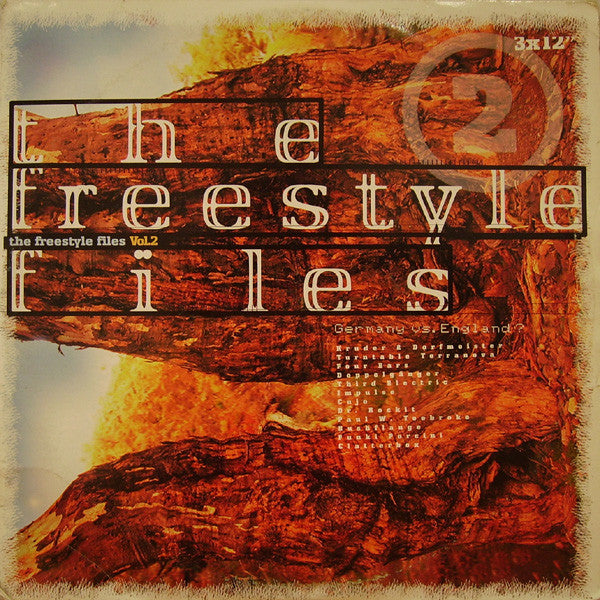Various – The Freestyle Files Vol.2 (Germany vs. England ?) — front cover