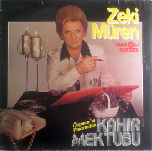 Zeki Müren – Özpınar'ın Pınarından Kahır Mektubu — front cover