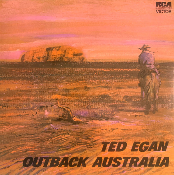 Ted Egan – Outback Australia — front cover