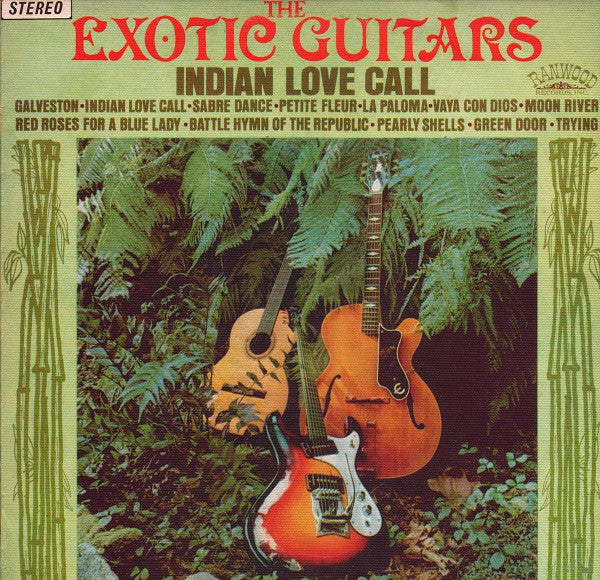 The Exotic Guitars – Indian Love Call — front cover