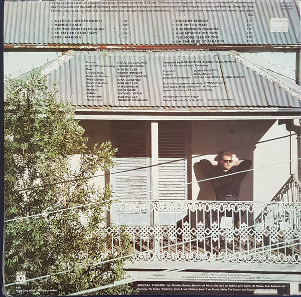 Graeme Connors – North — back cover