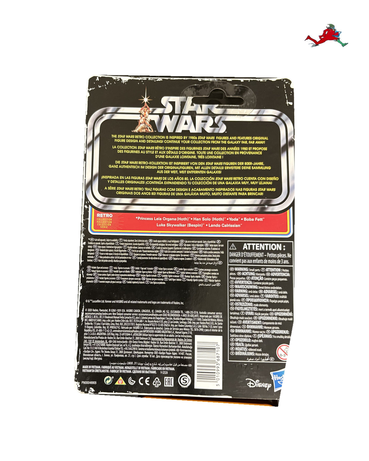 Star Wars The Vintage Collection Boba Fett – The Empire Strikes Back Card (Kenner) — back