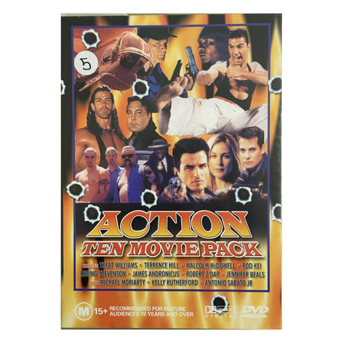 Action Ten Movie Pack – DVD – front