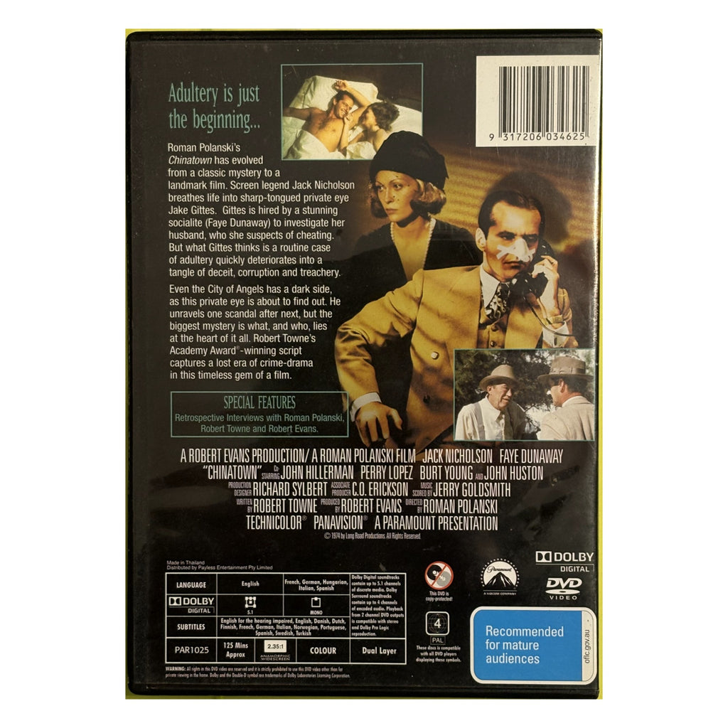 Chinatown (1974) – Roman Polanski – DVD – photo 2