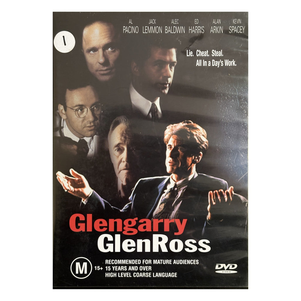Glengarry Glen Ross (1992) – DVD – front
