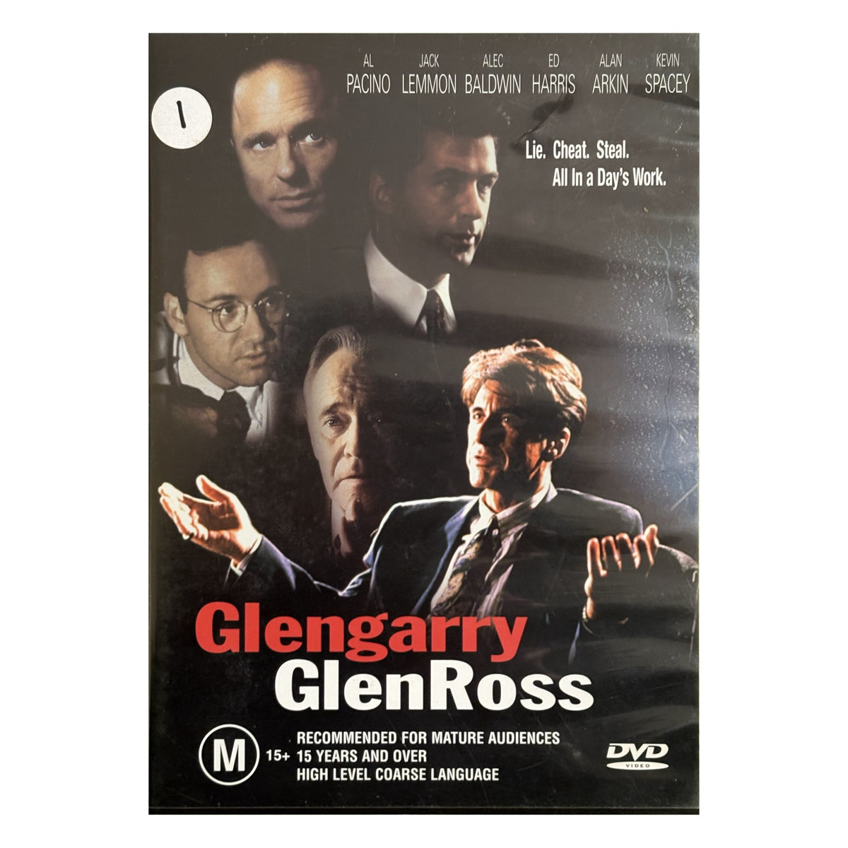 Glengarry Glen Ross (1992) – DVD – front