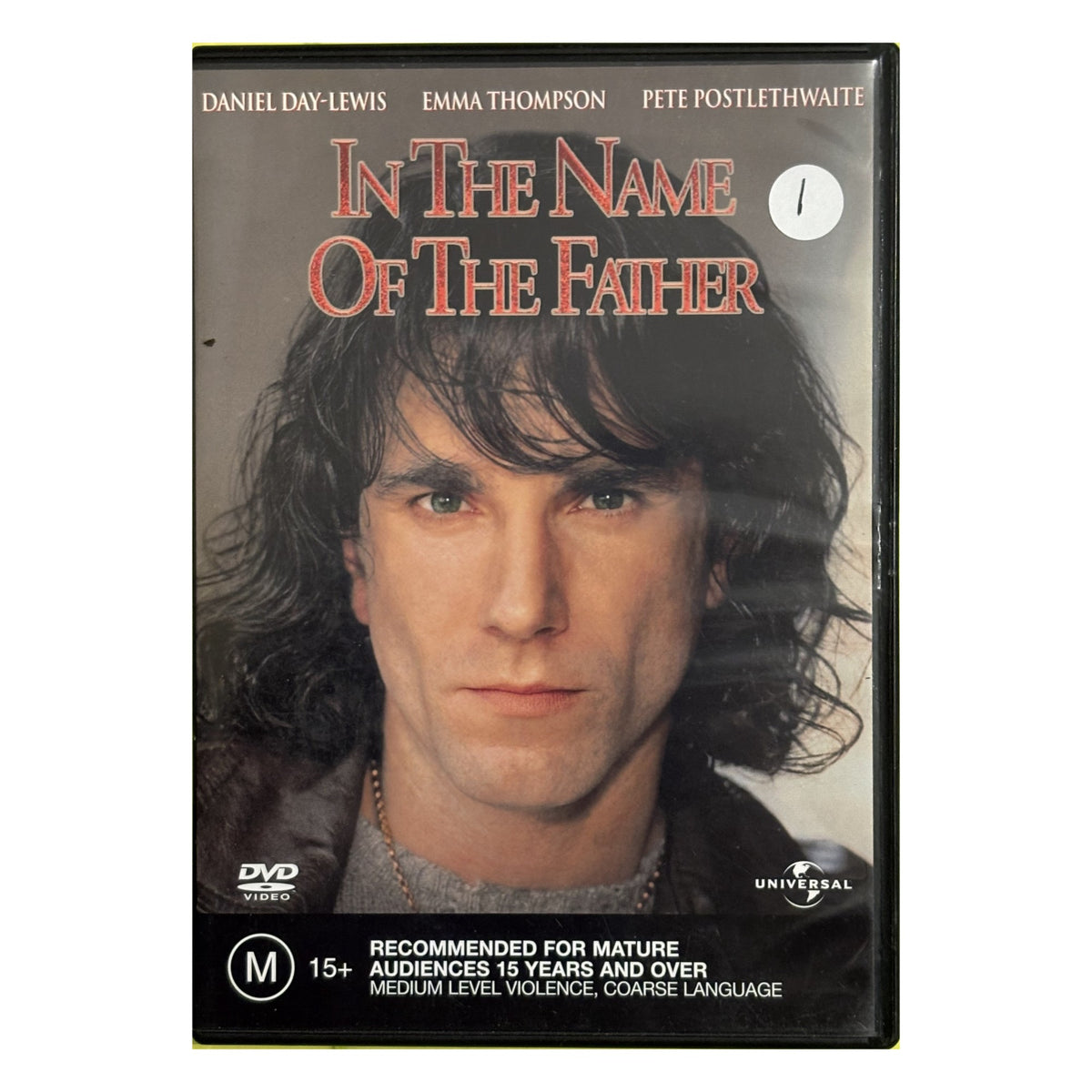 In the Name of the Father (1993) – Jim Sheridan – DVD – front