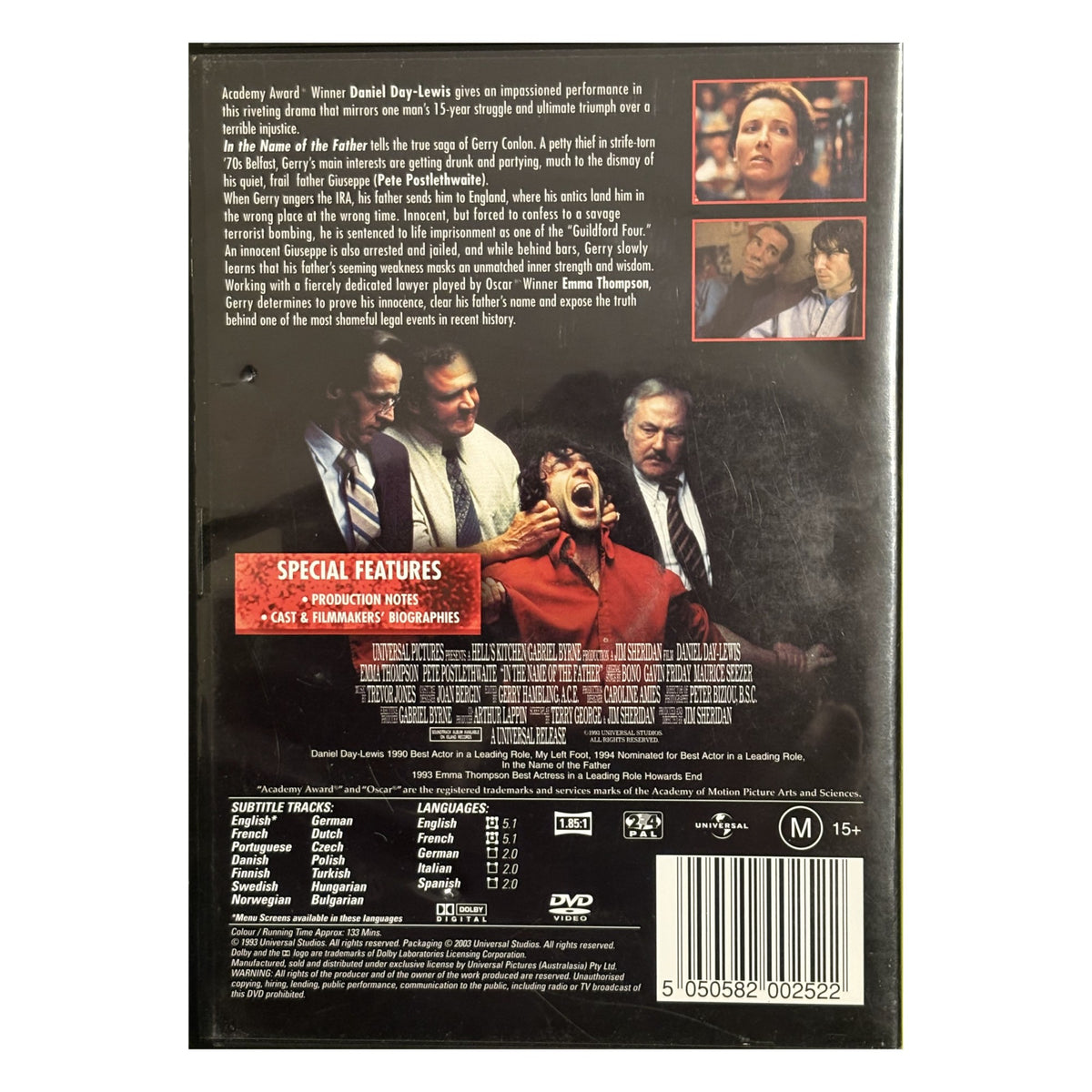 In the Name of the Father (1993) – Jim Sheridan – DVD – photo 2
