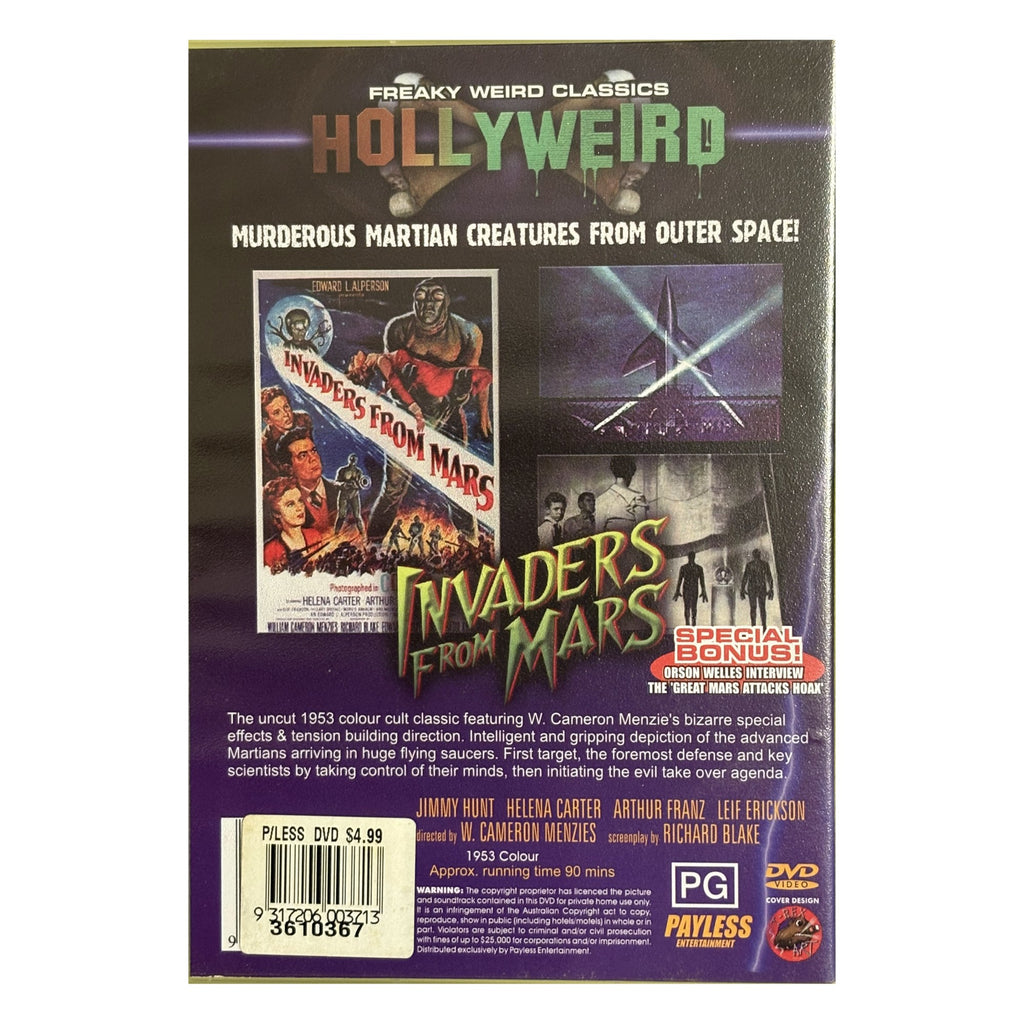 Invaders from Mars (1953) – Hollyweird DVD – photo 2
