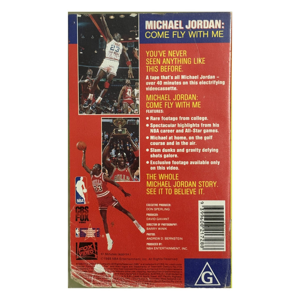 Vintage Michael Jordan: Come Fly With Me (1989) – NBA VHS – photo 2