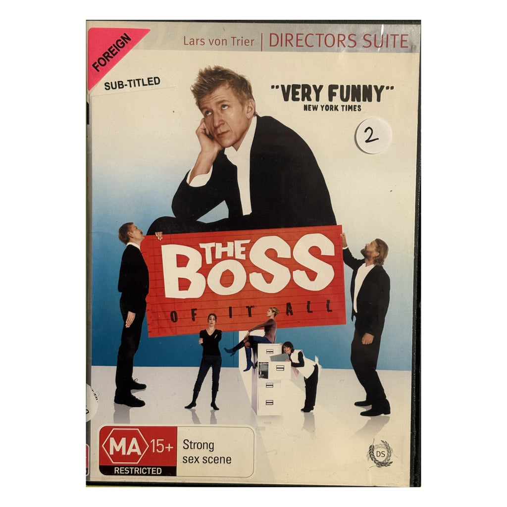 The Boss of It All (2006) – Lars von Trier – DVD – front