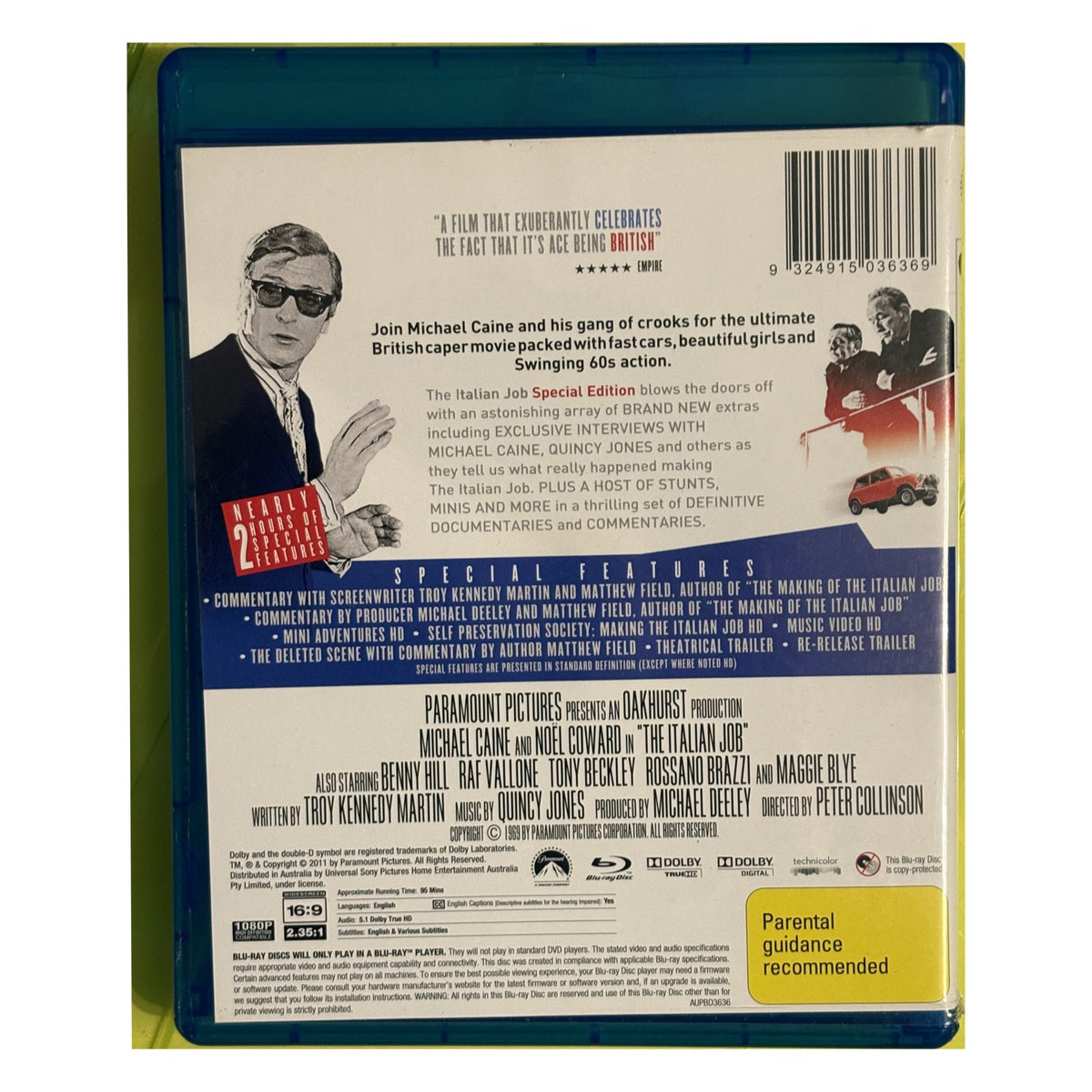 The Italian Job (1969) Special Edition – Blu-ray – photo 2