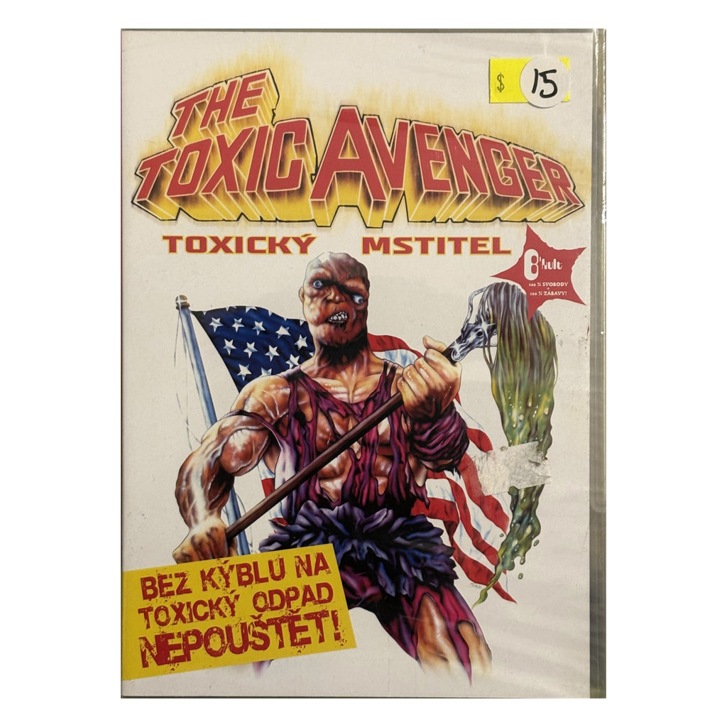 The Toxic Avenger (1984) – Troma – DVD (Czech Import) – front