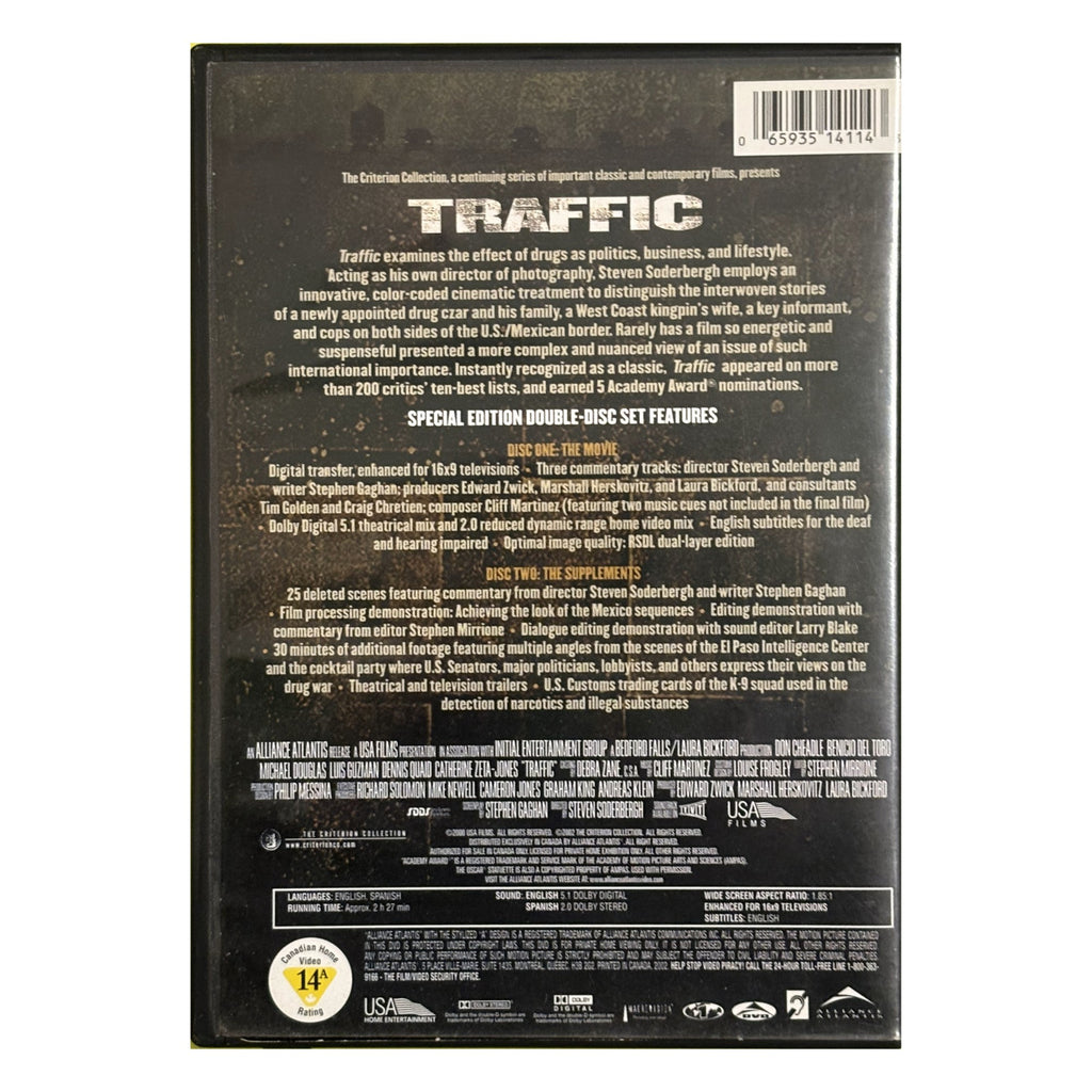 Traffic (2000) – Steven Soderbergh – DVD – photo 2