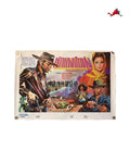 Vintage Thai Hand-Painted Spaghetti Western Film Poster – front